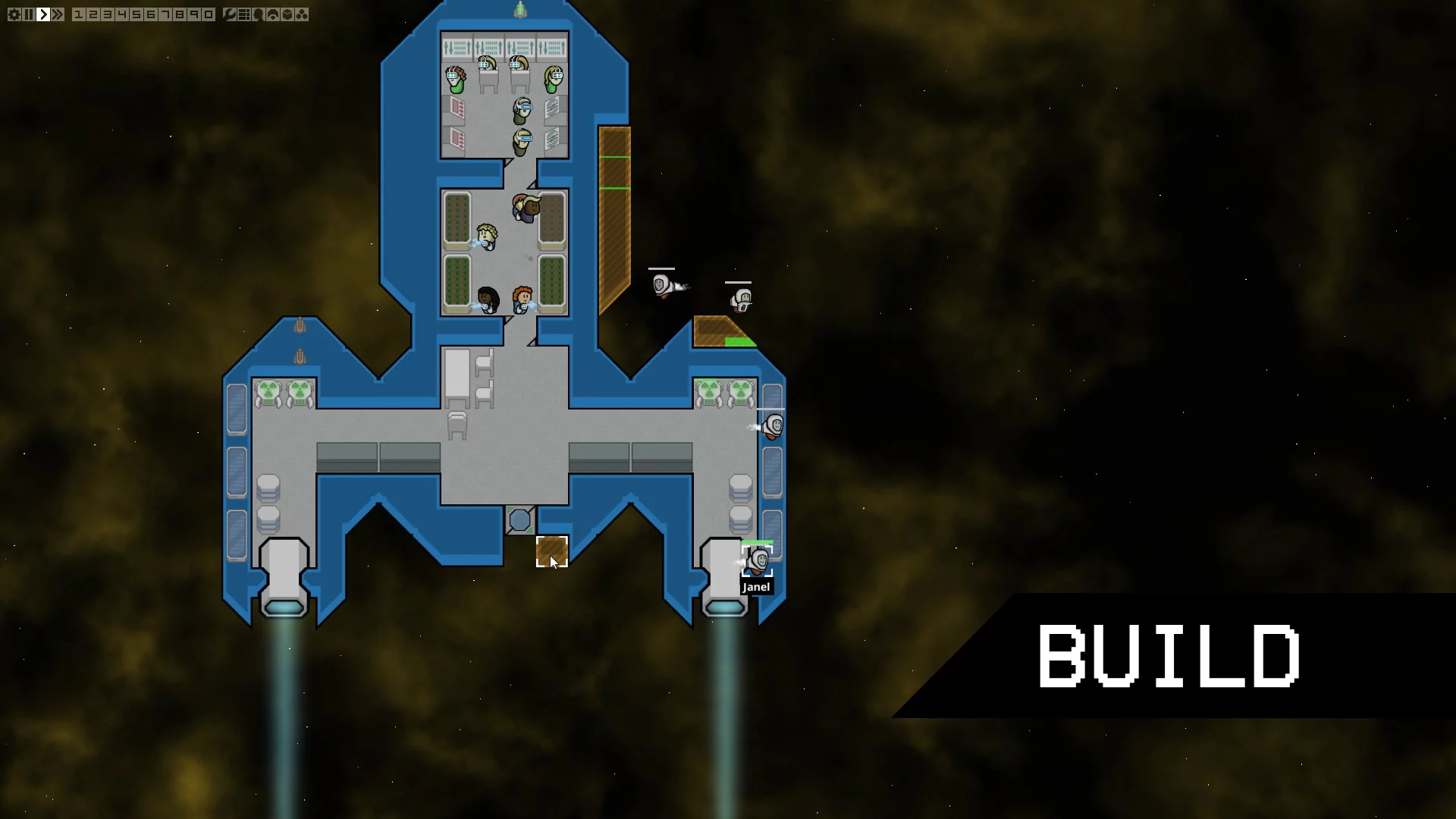 Изображение игры: Starship Theory