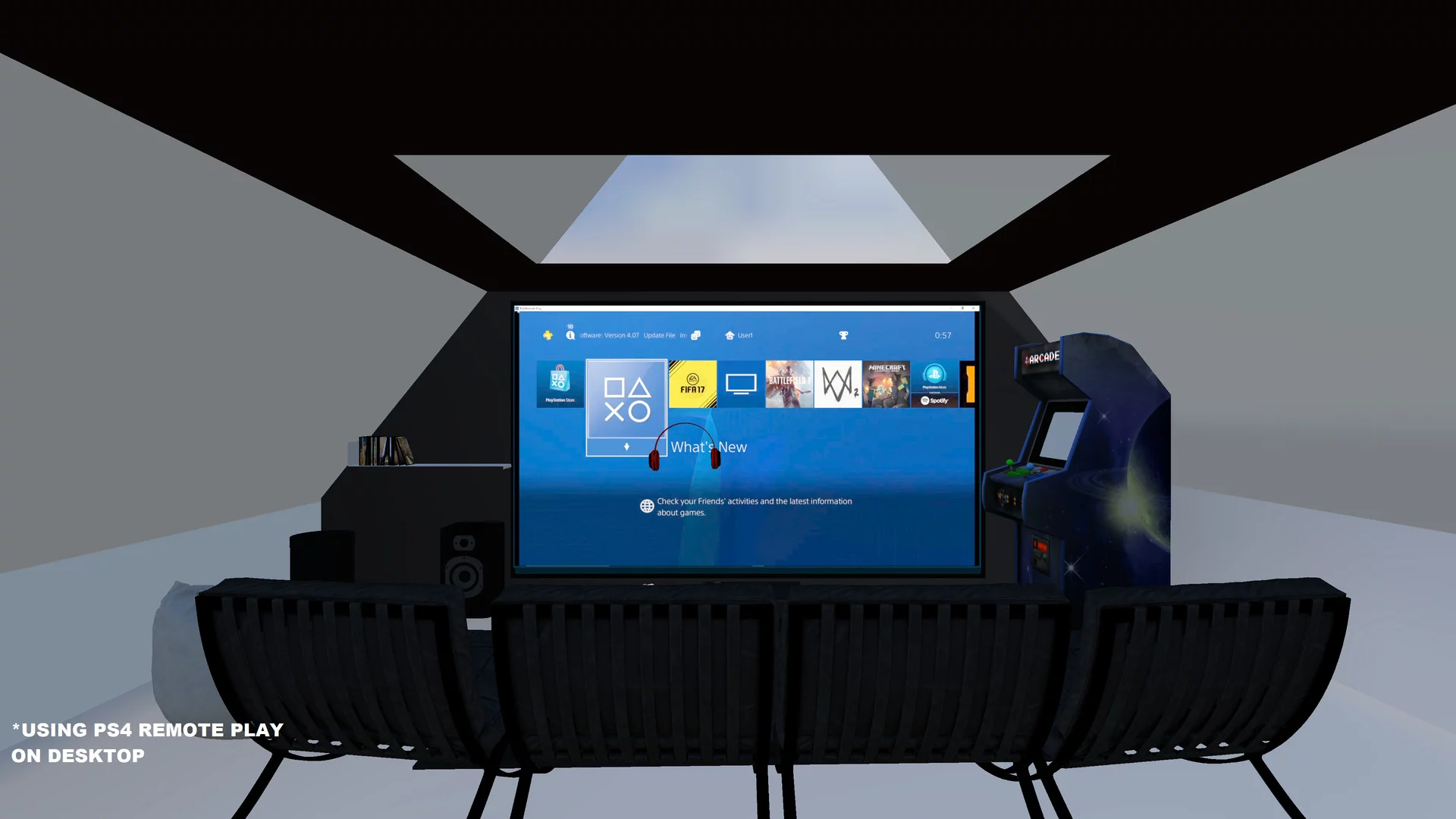 Изображение игры: VR Home
