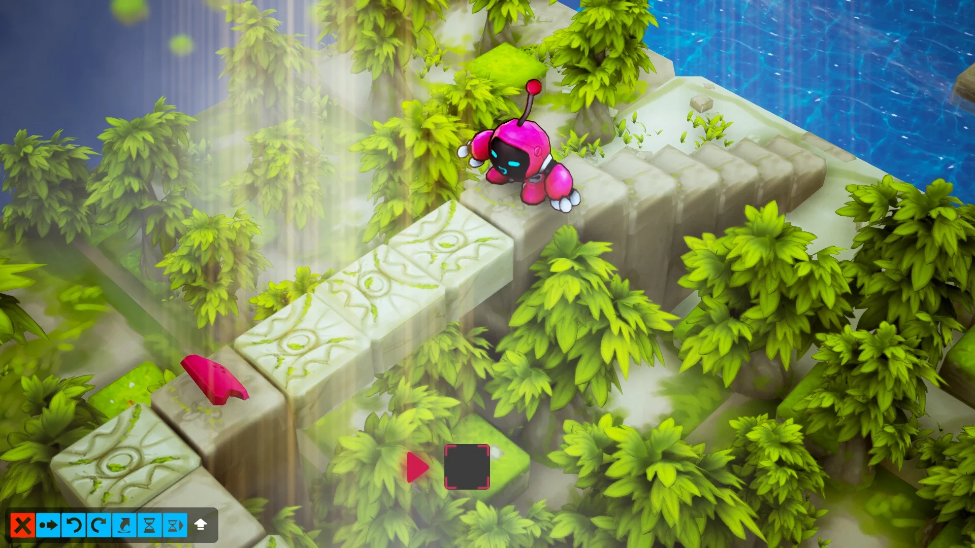 Изображение игры: Jump, Step, Step