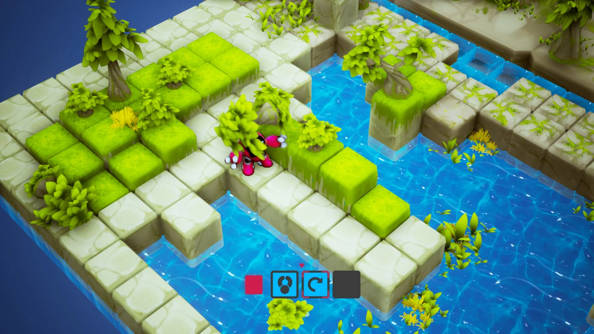 Изображение игры: Jump, Step, Step