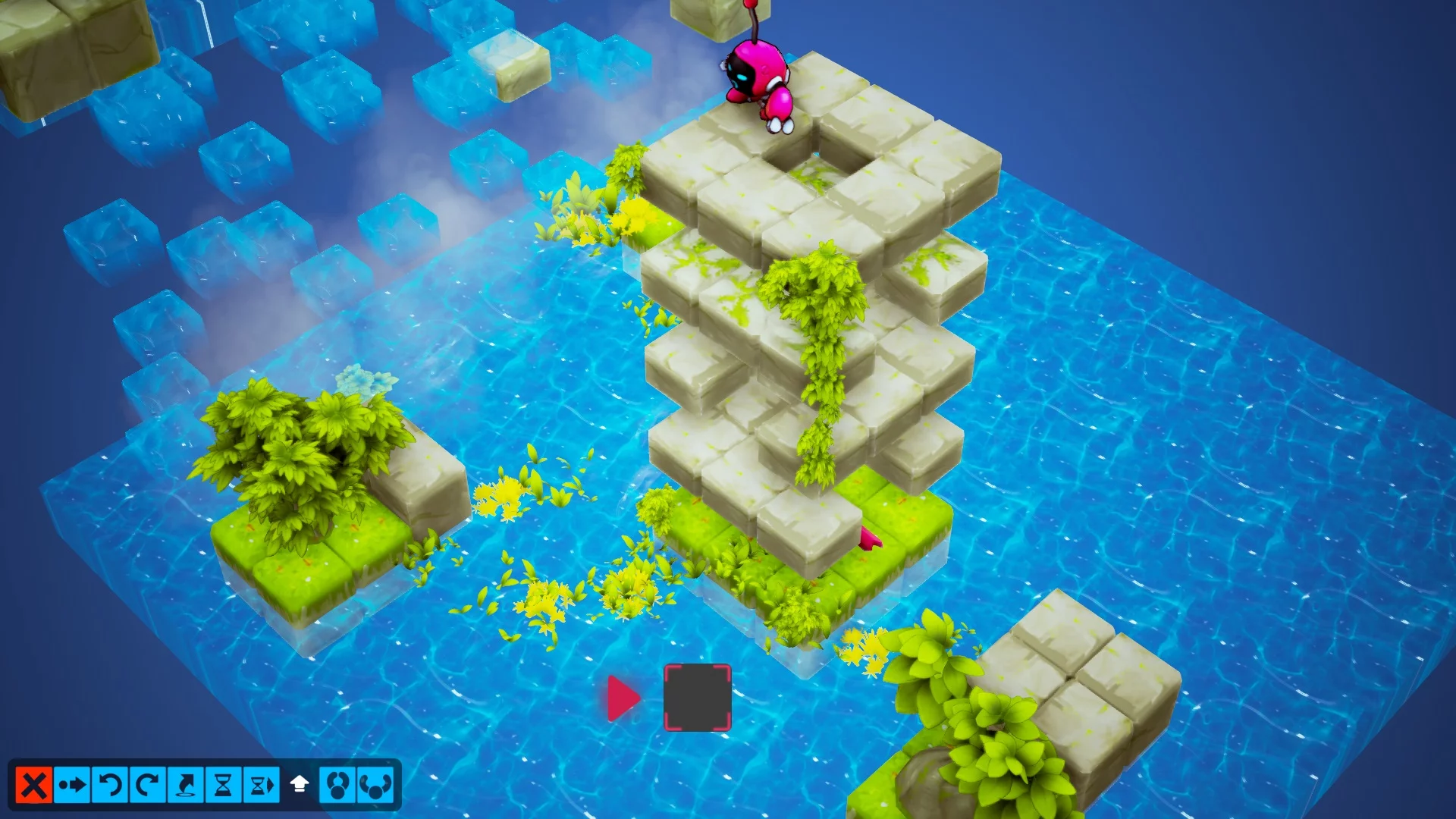 Изображение игры: Jump, Step, Step