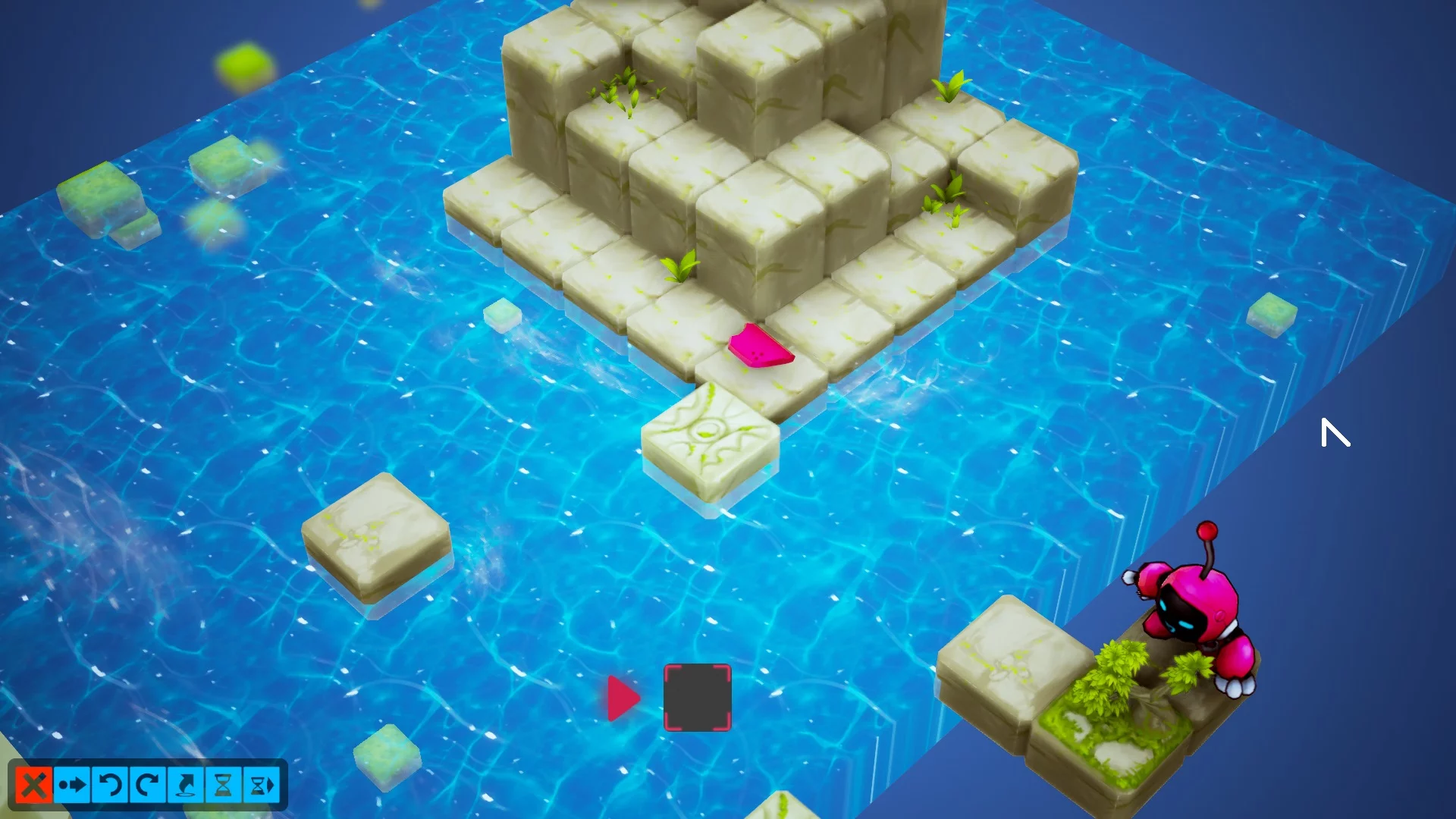 Изображение игры: Jump, Step, Step