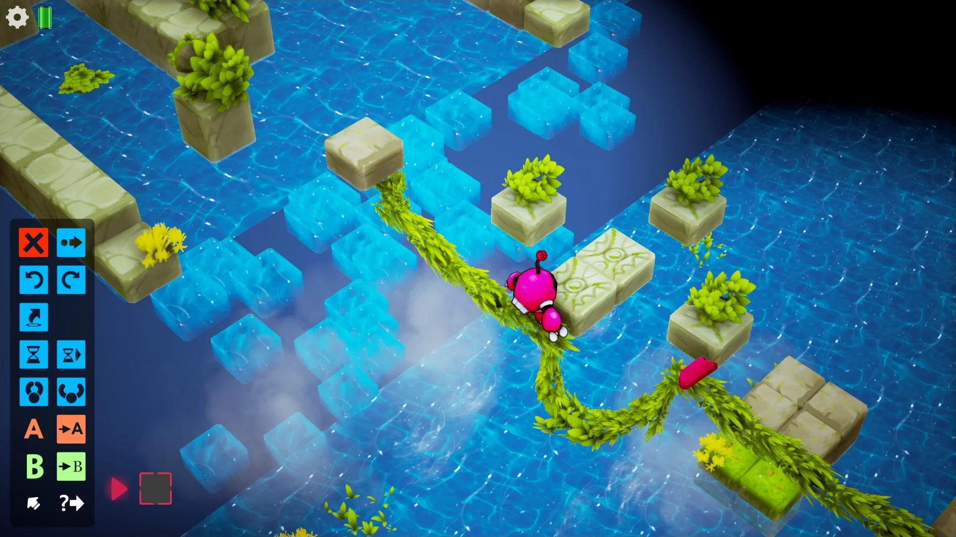 Изображение игры: Jump, Step, Step