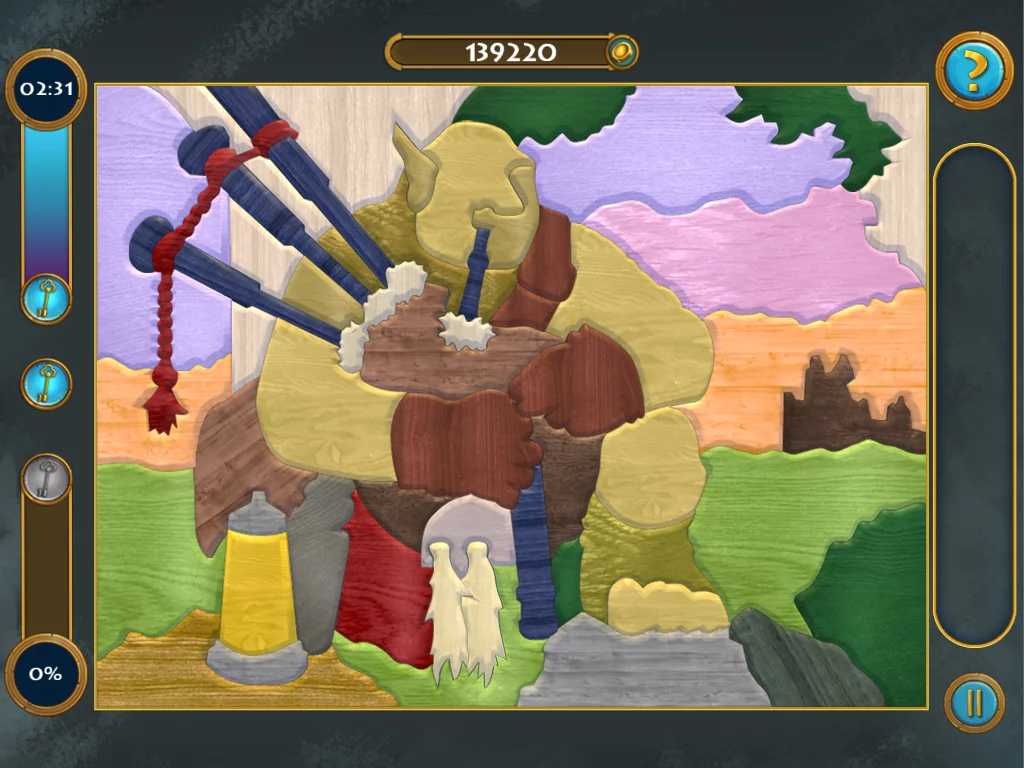 Изображение игры: Mosaics Galore 2