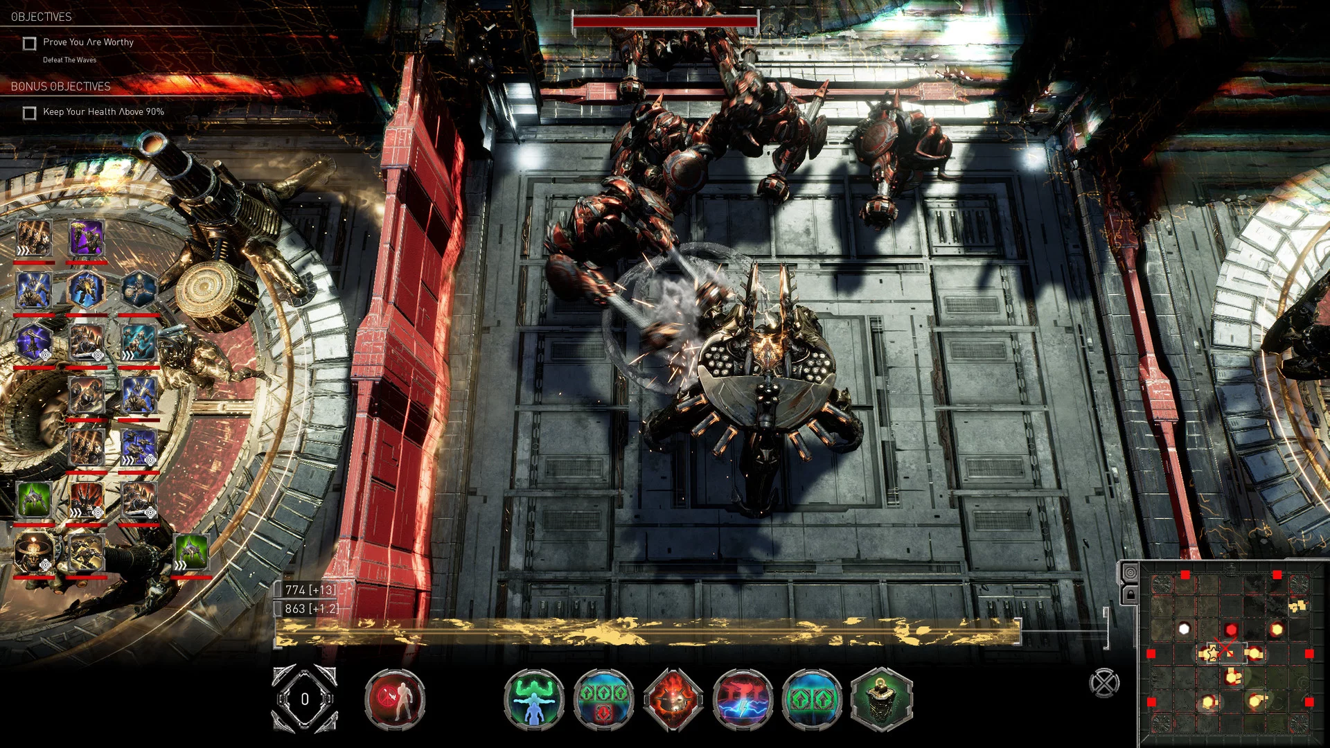 Изображение игры: Golem Gates