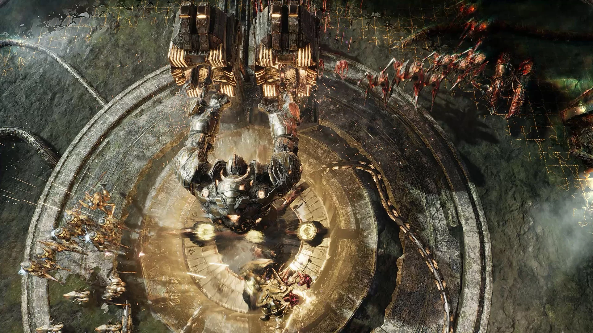 Изображение игры: Golem Gates