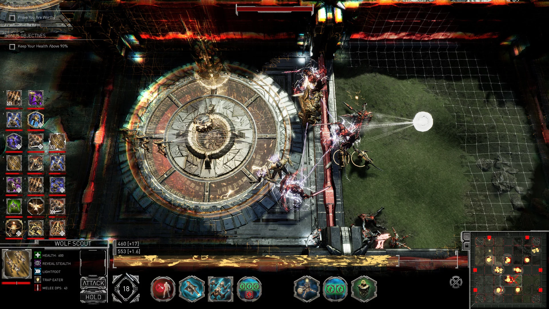 Изображение игры: Golem Gates