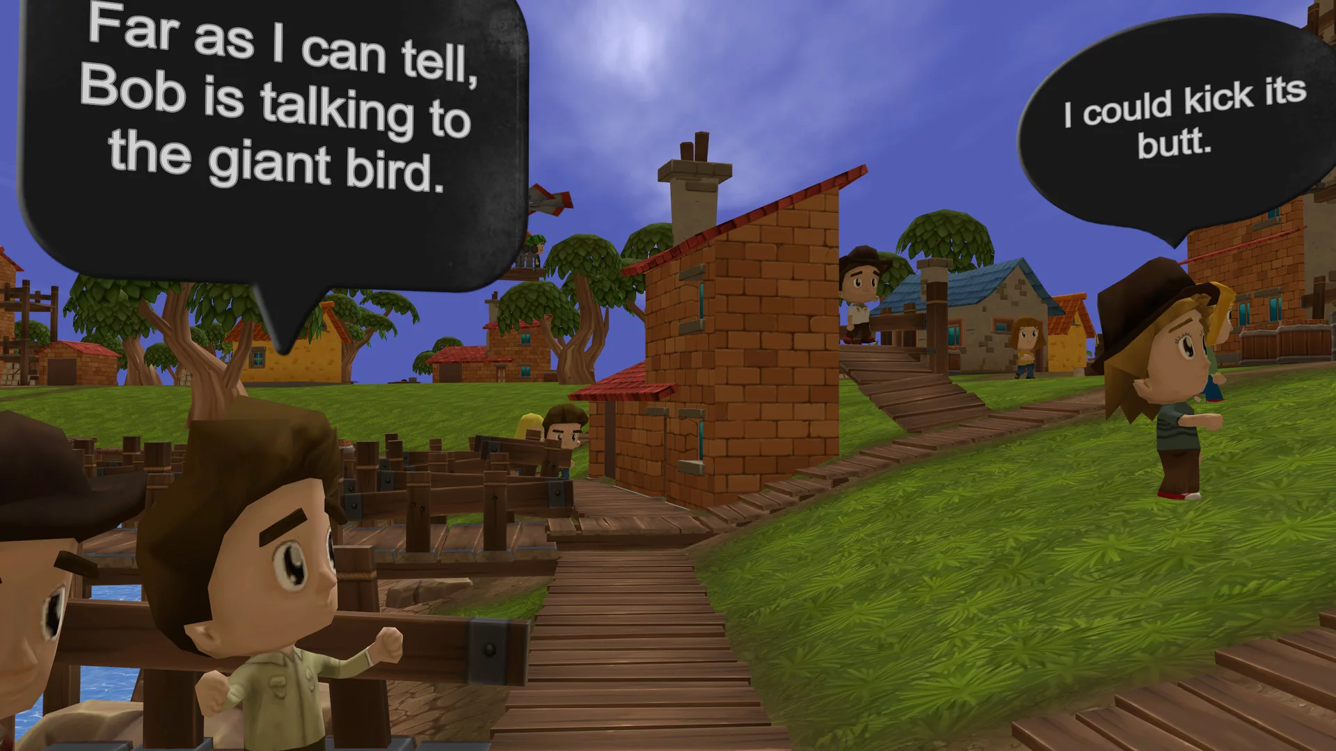 Изображение игры: Archipelago: Navigable VR Comic