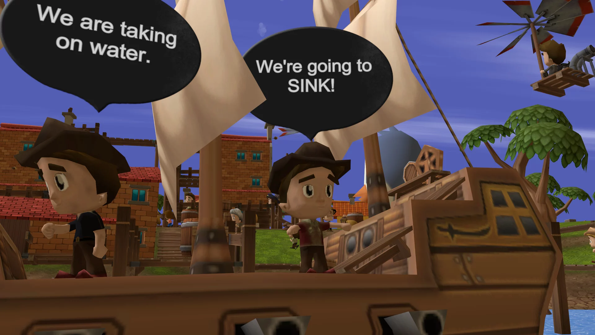 Изображение игры: Archipelago: Navigable VR Comic