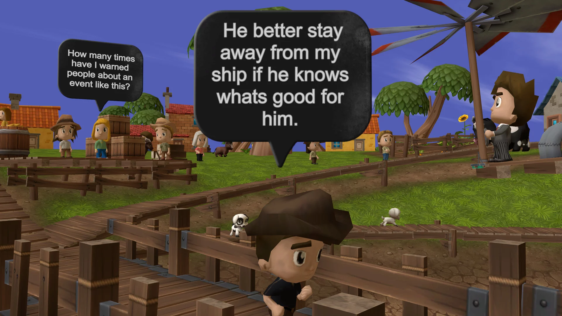 Изображение игры: Archipelago: Navigable VR Comic
