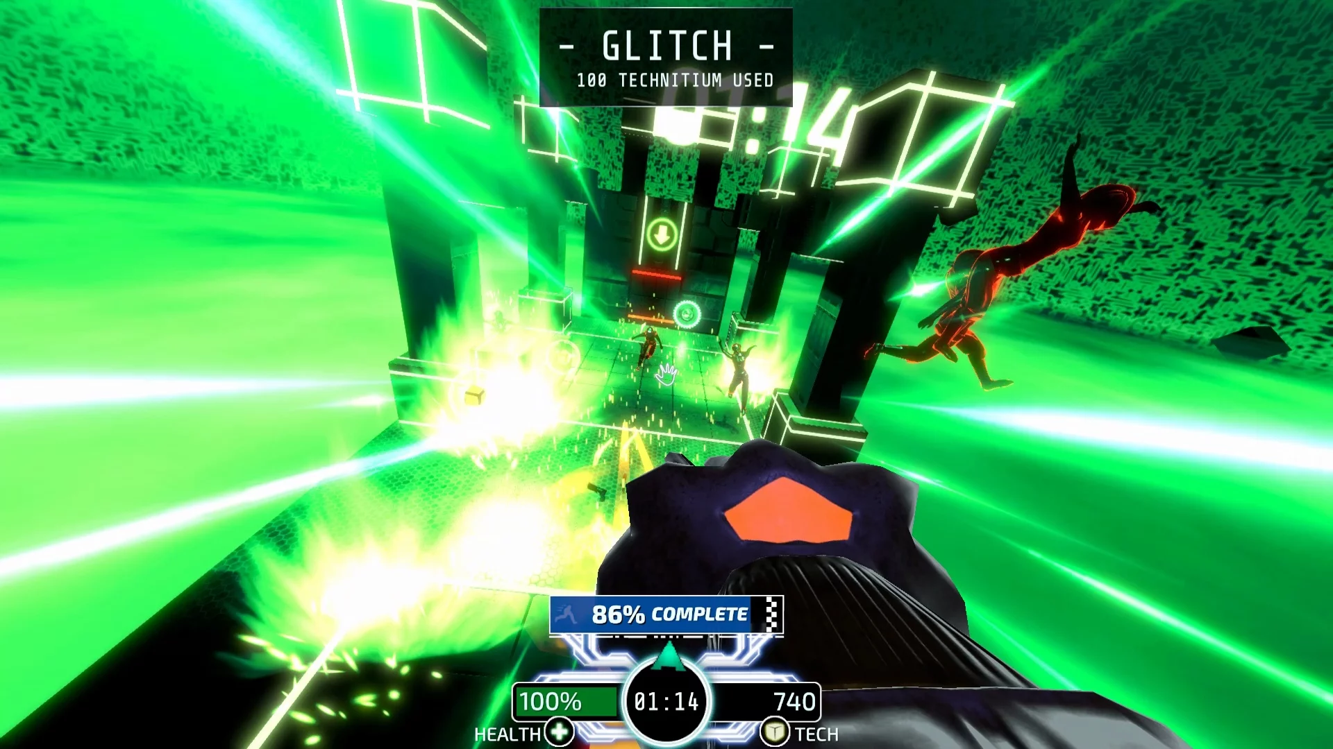 Изображение игры: ICEBOX: Speedgunner