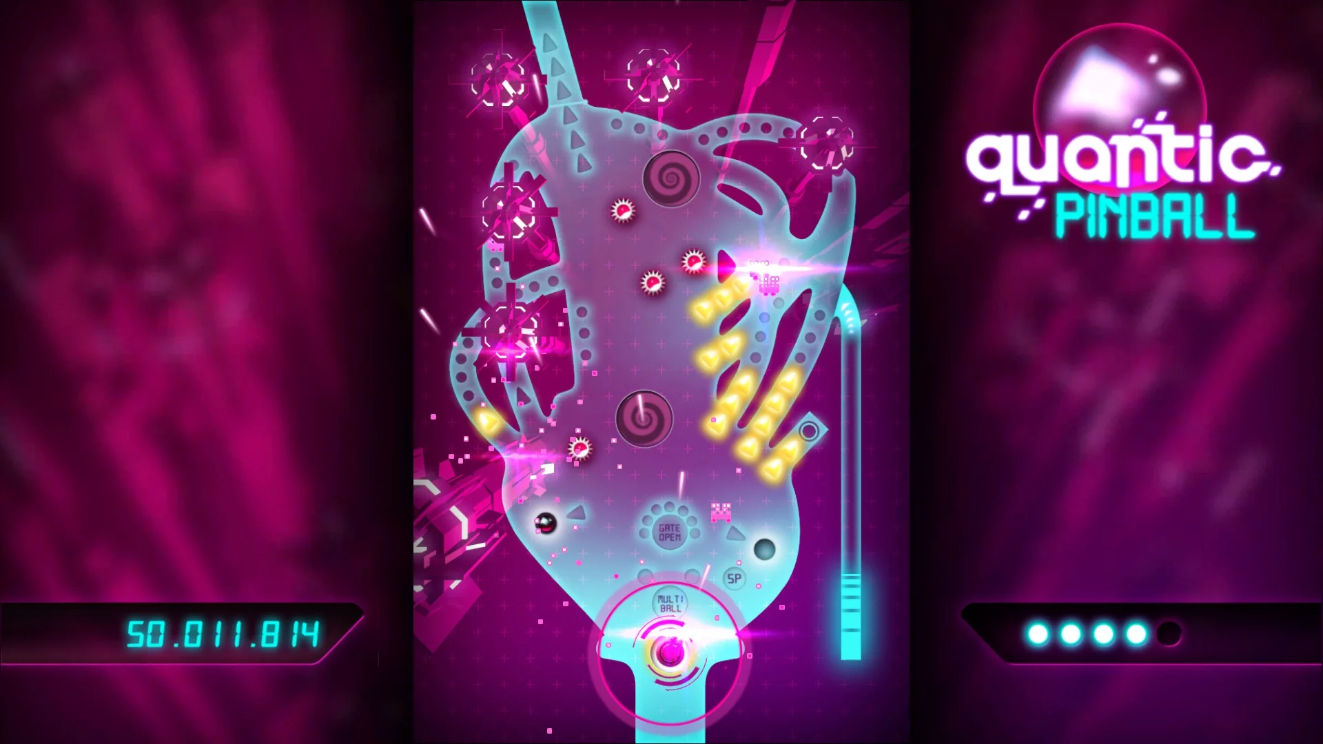 Изображение игры: Quantic Pinball