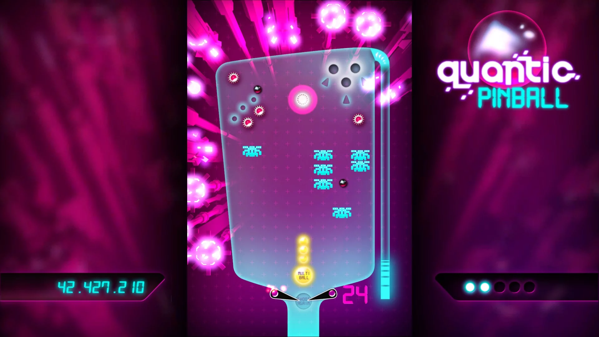Изображение игры: Quantic Pinball