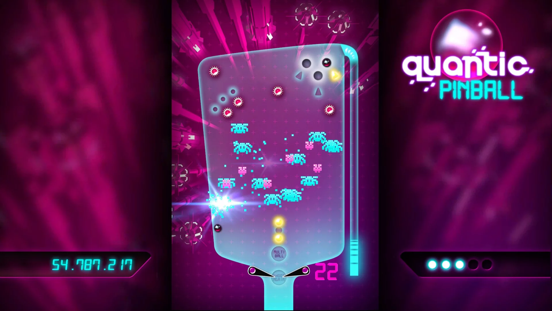 Изображение игры: Quantic Pinball