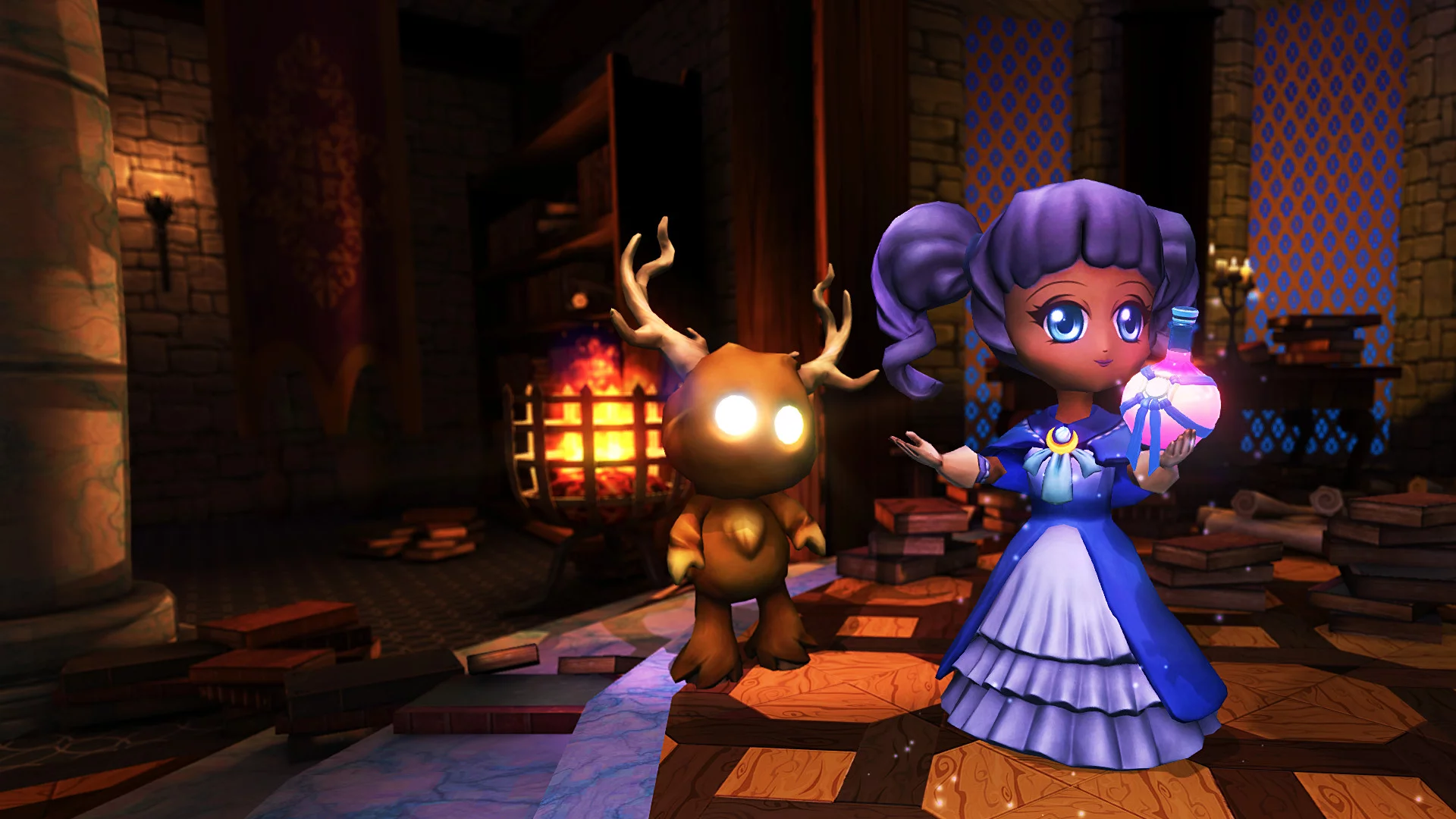 Изображение игры: Luna and the Moonling