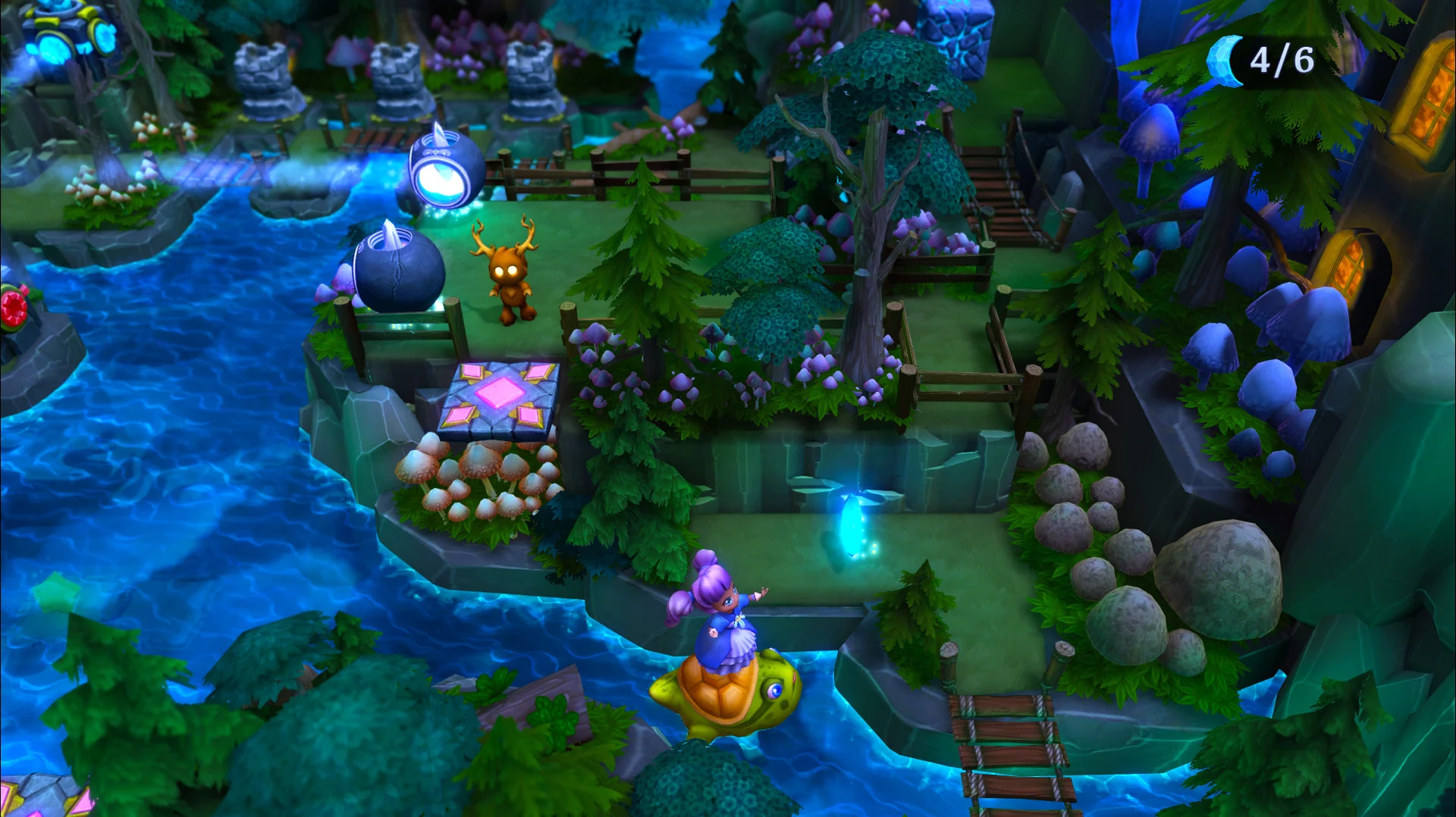 Изображение игры: Luna and the Moonling