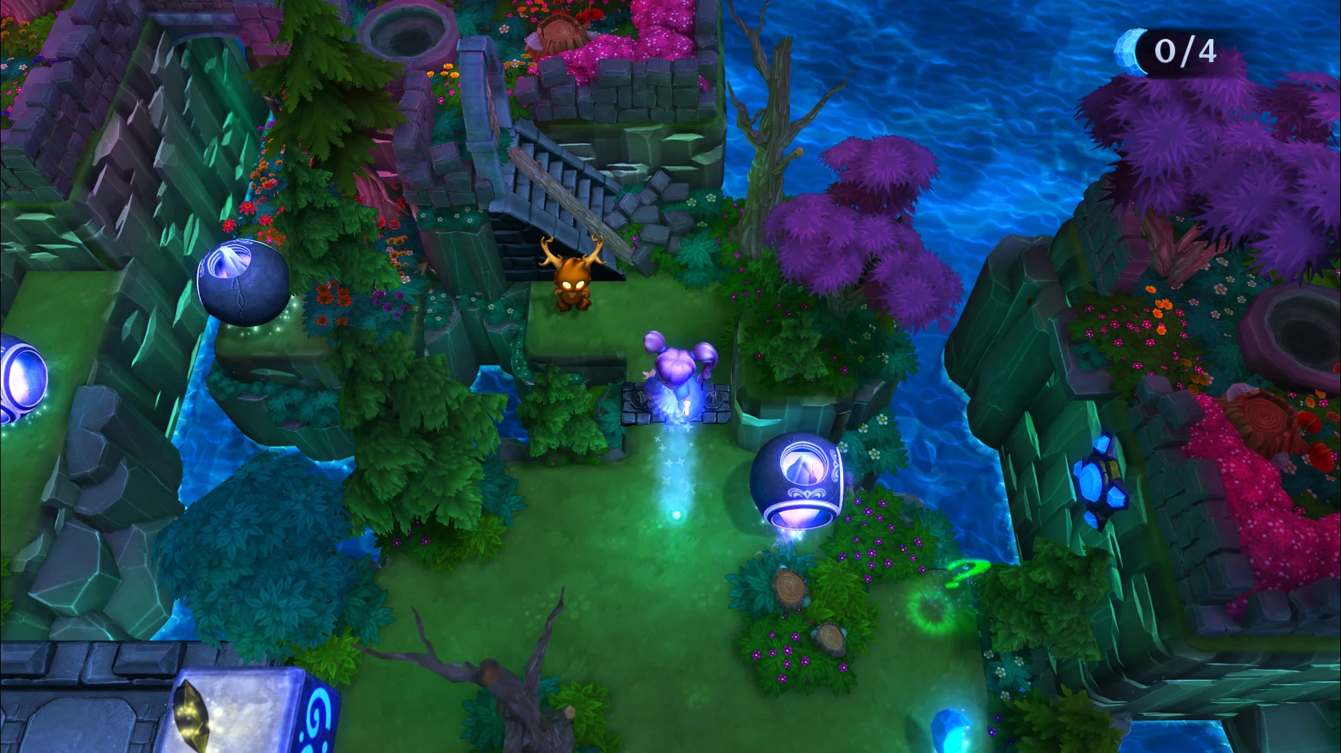 Изображение игры: Luna and the Moonling