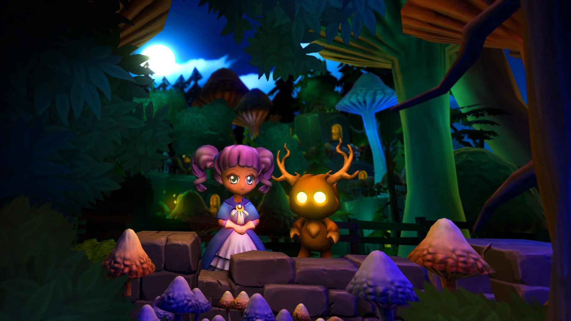 Изображение игры: Luna and the Moonling