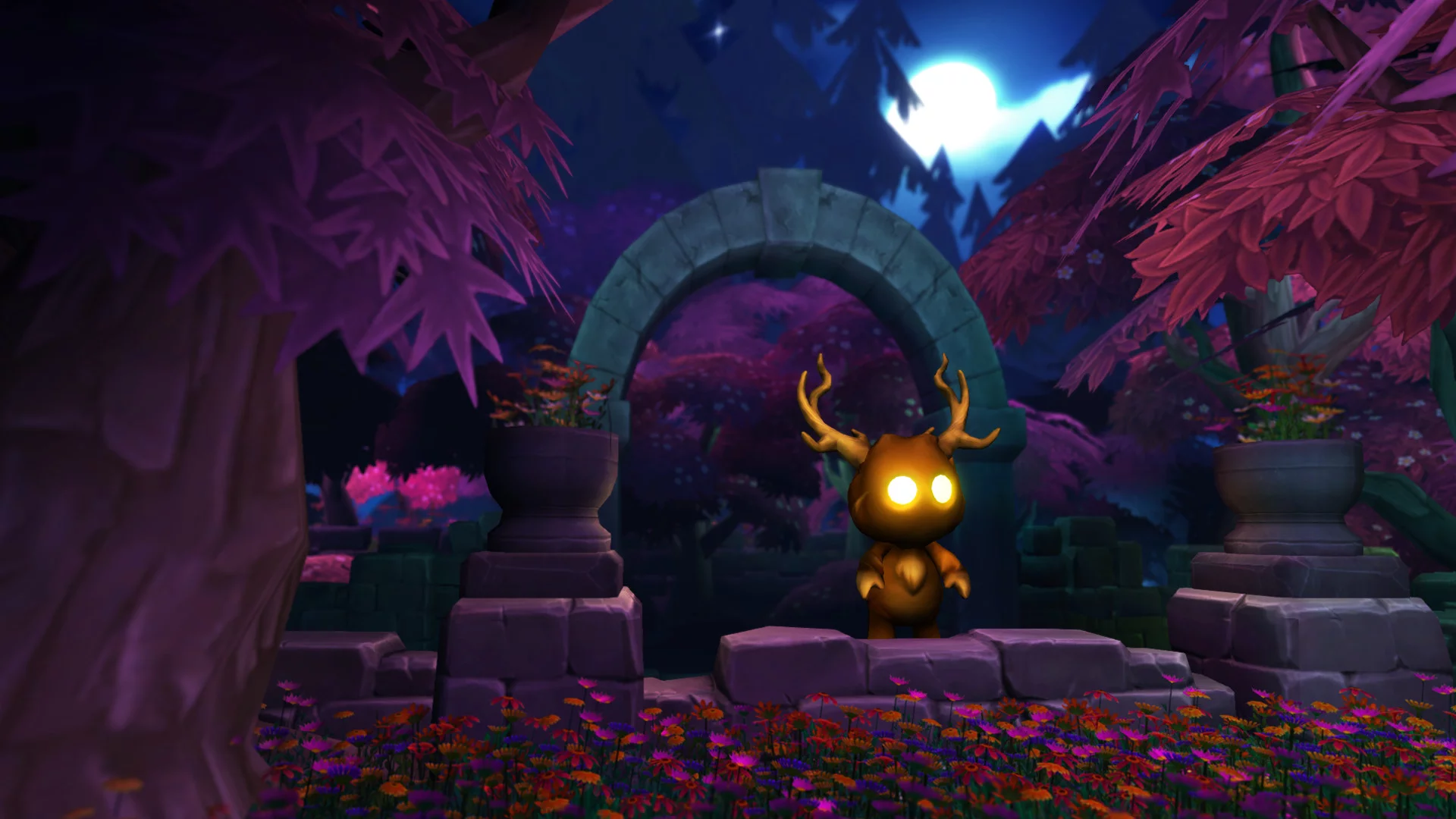 Изображение игры: Luna and the Moonling