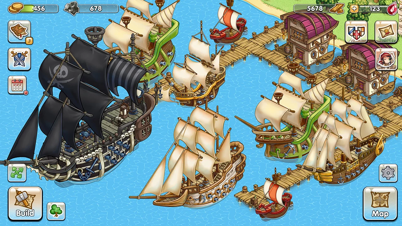 Изображение игры: Pirates of Everseas