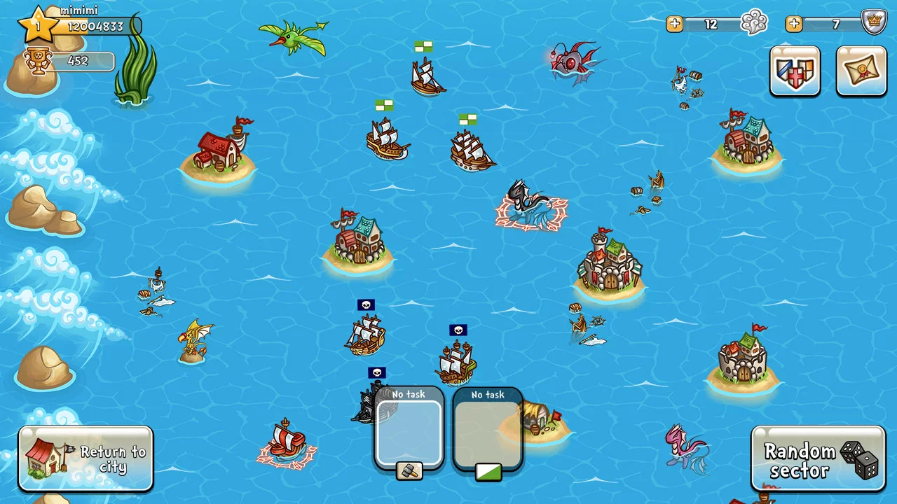 Изображение игры: Pirates of Everseas