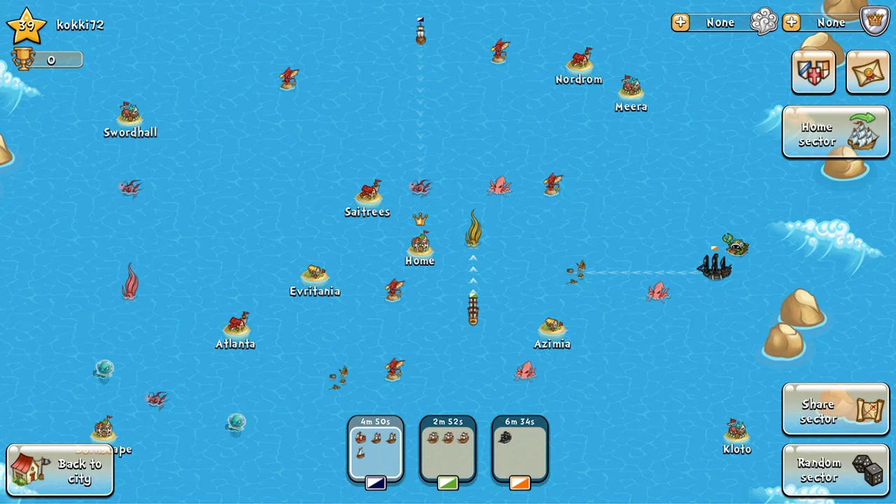 Изображение игры: Pirates of Everseas