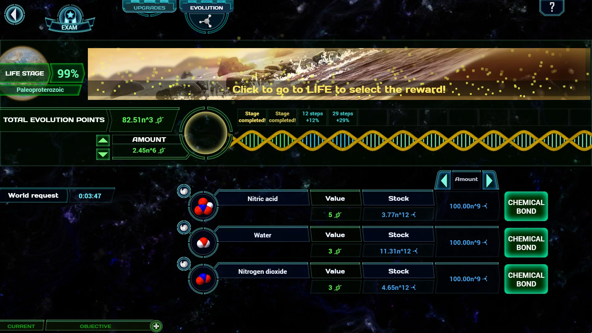 Изображение игры: Idle Evolution