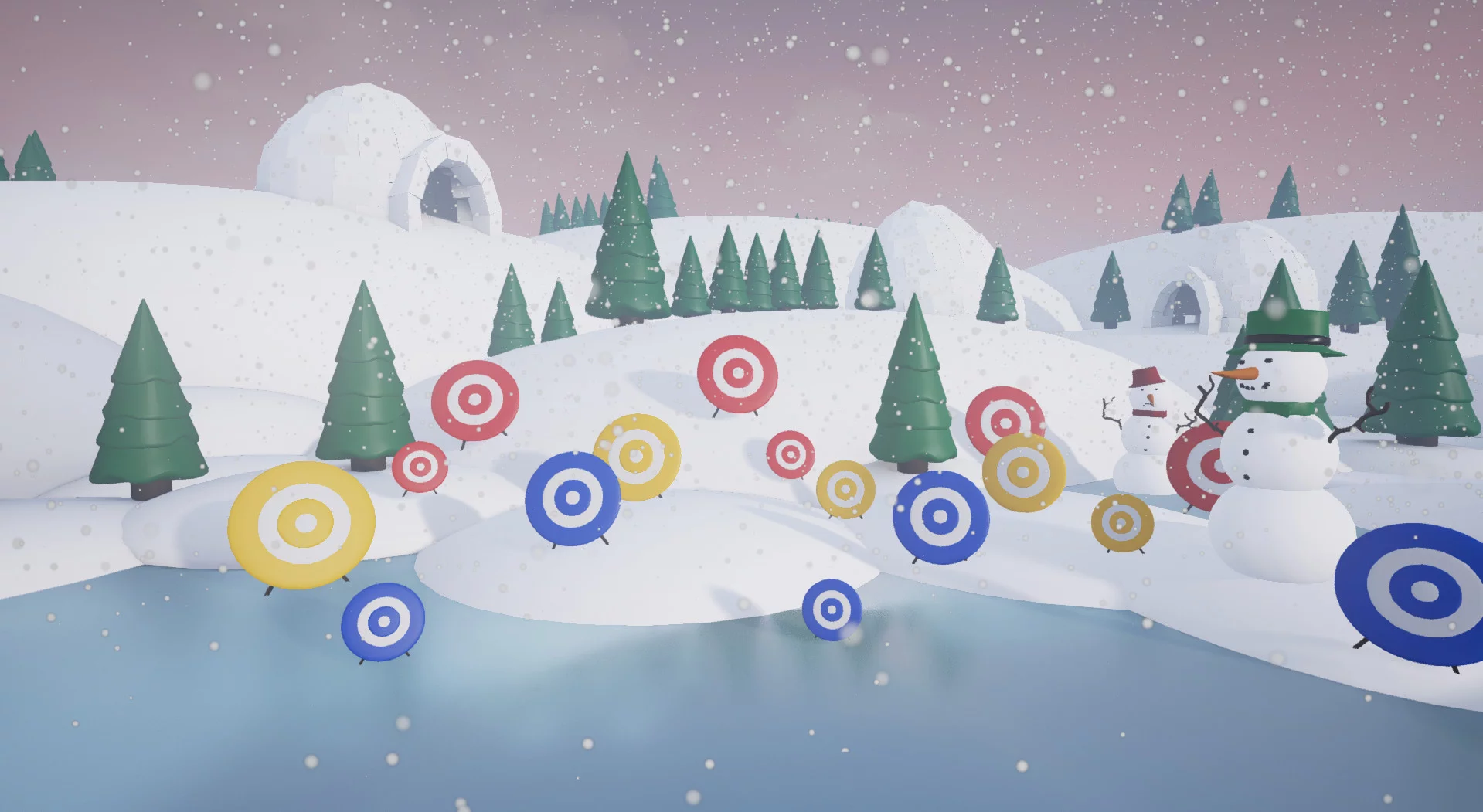 Изображение игры: Snow Games VR