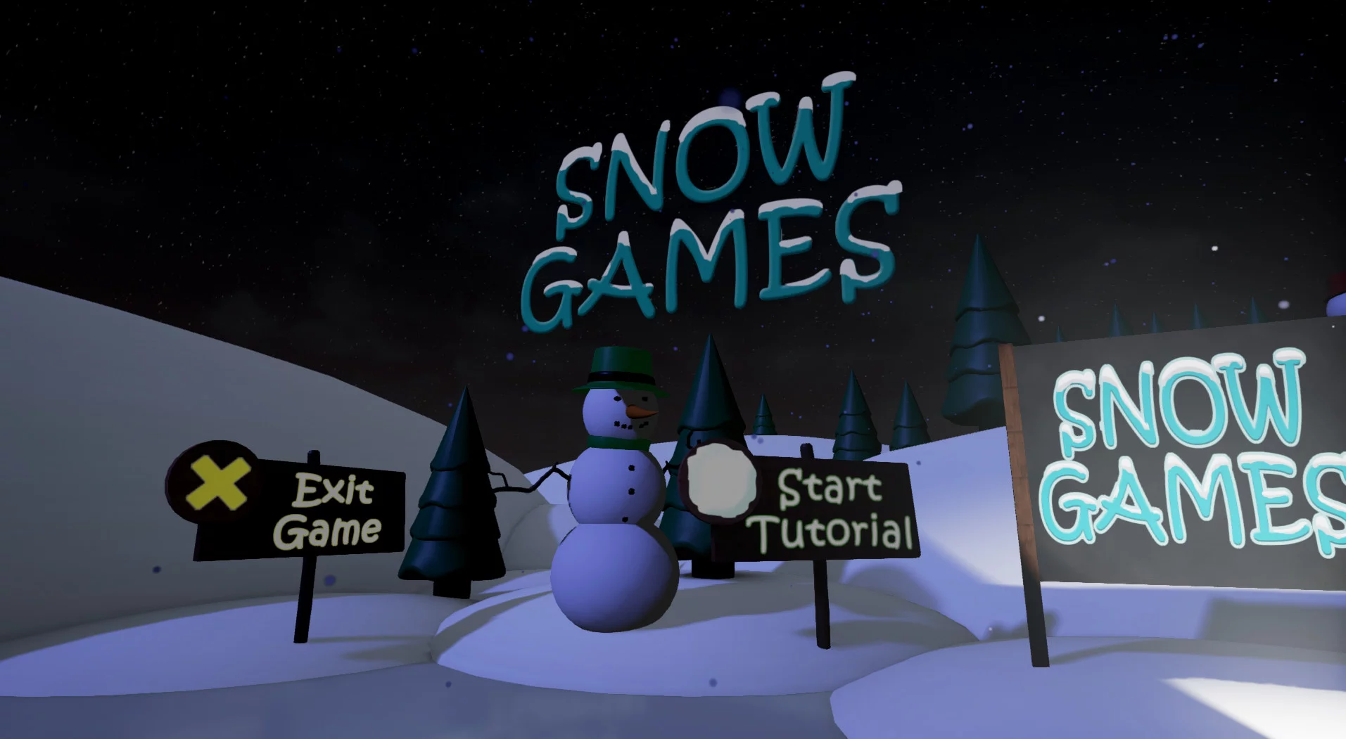 Изображение игры: Snow Games VR