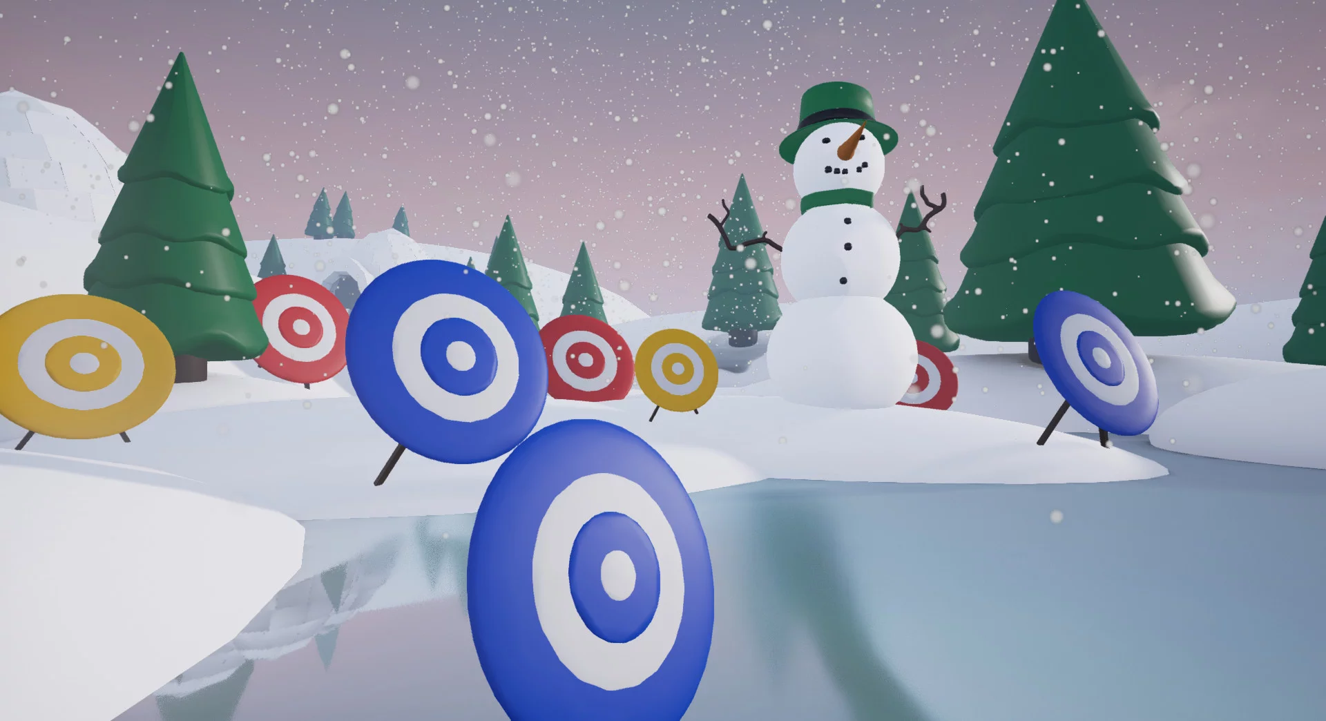 Изображение игры: Snow Games VR