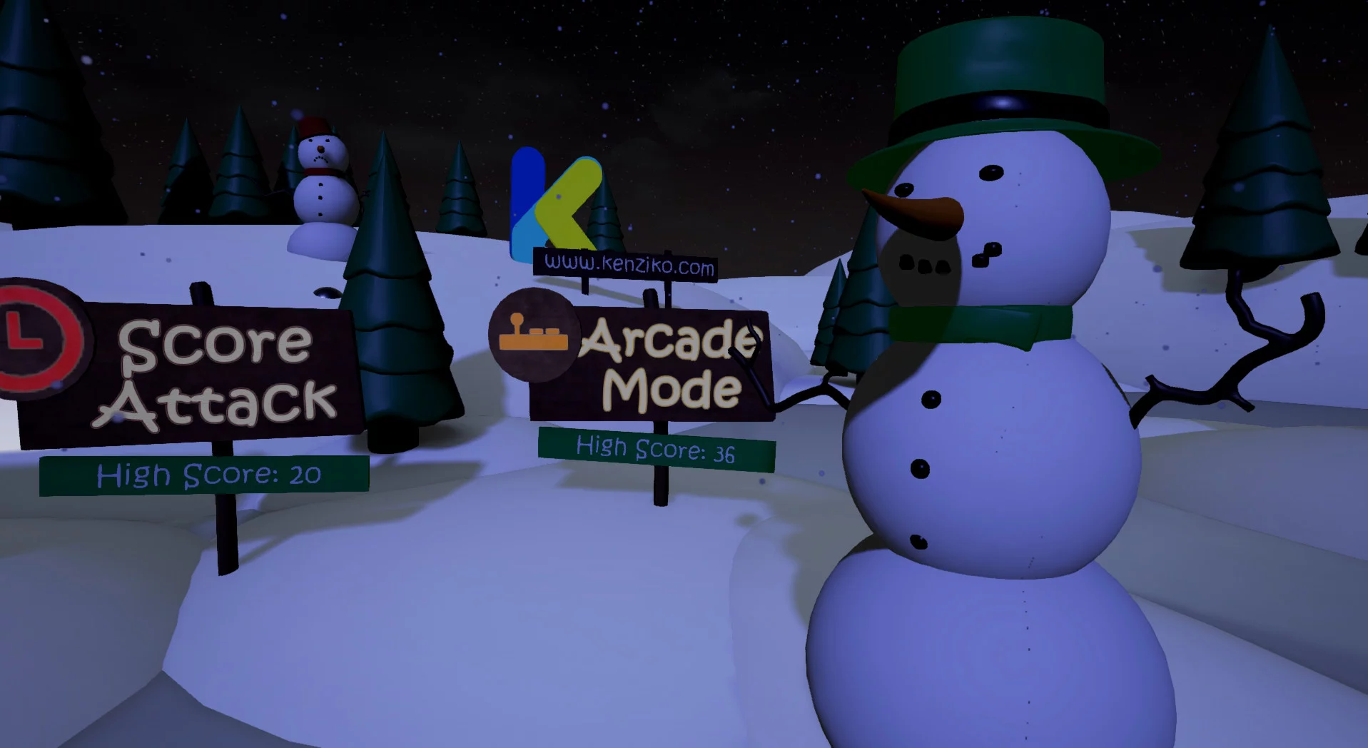 Изображение игры: Snow Games VR