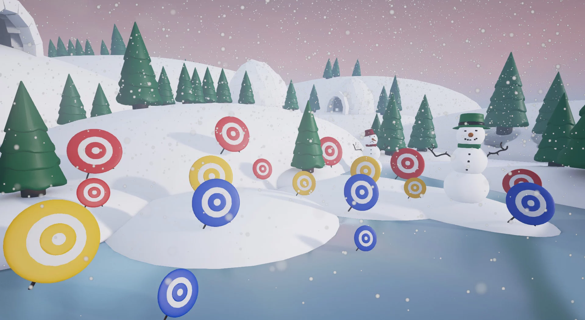 Изображение игры: Snow Games VR