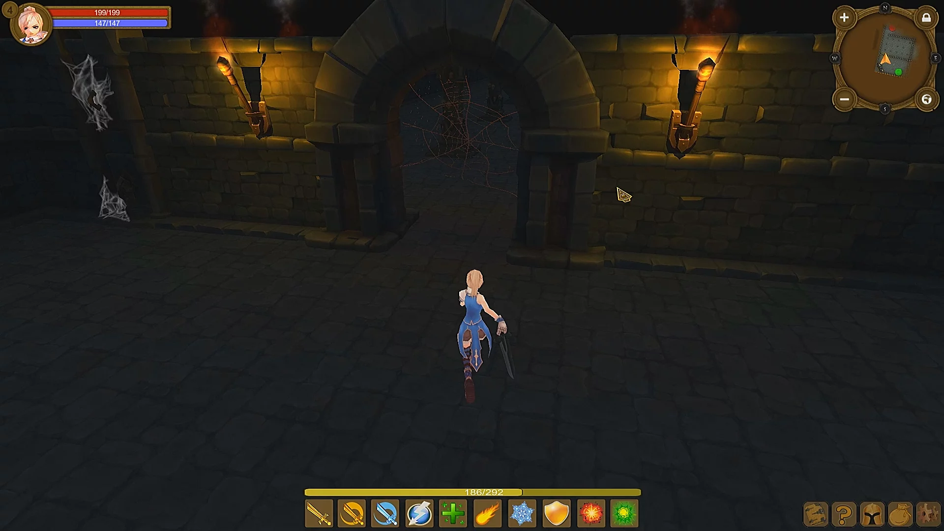 Изображение игры: The Sorceress