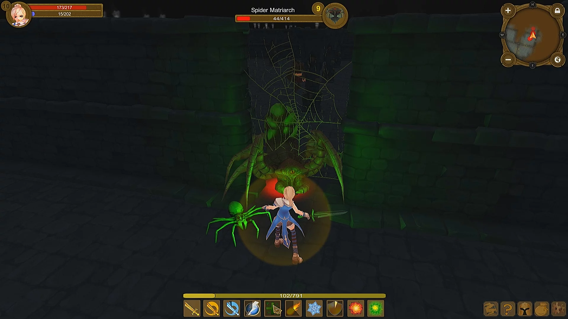 Изображение игры: The Sorceress
