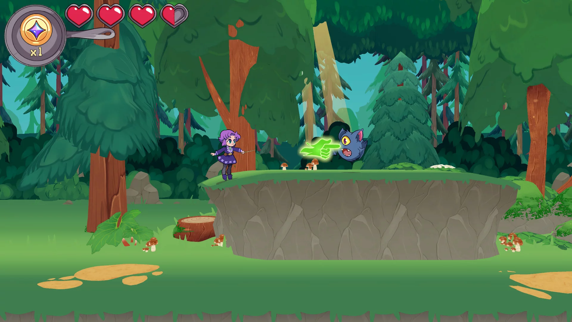 Изображение игры: Grumpy Witch