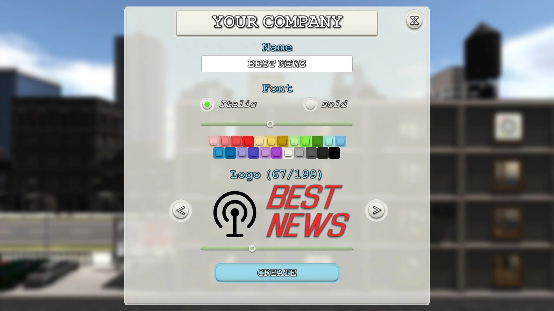 Изображение игры: News Tycoon