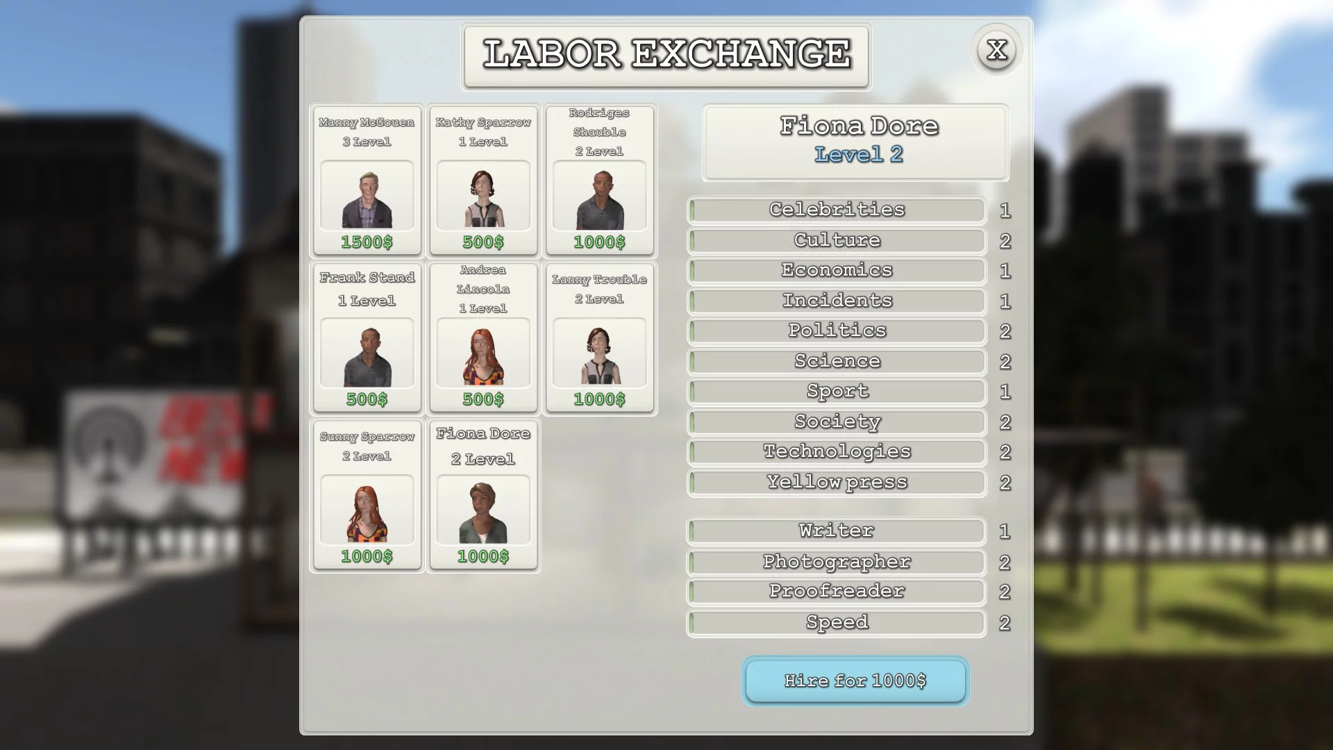 Изображение игры: News Tycoon