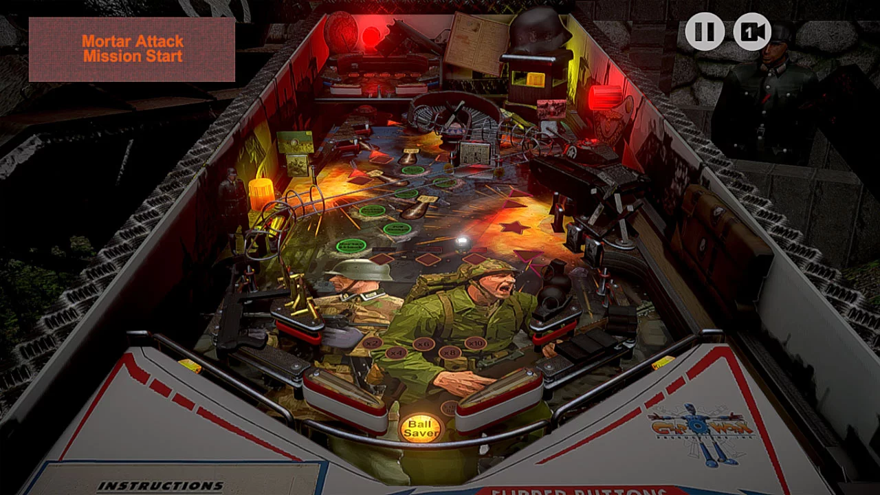 Изображение игры: Retro Pinball