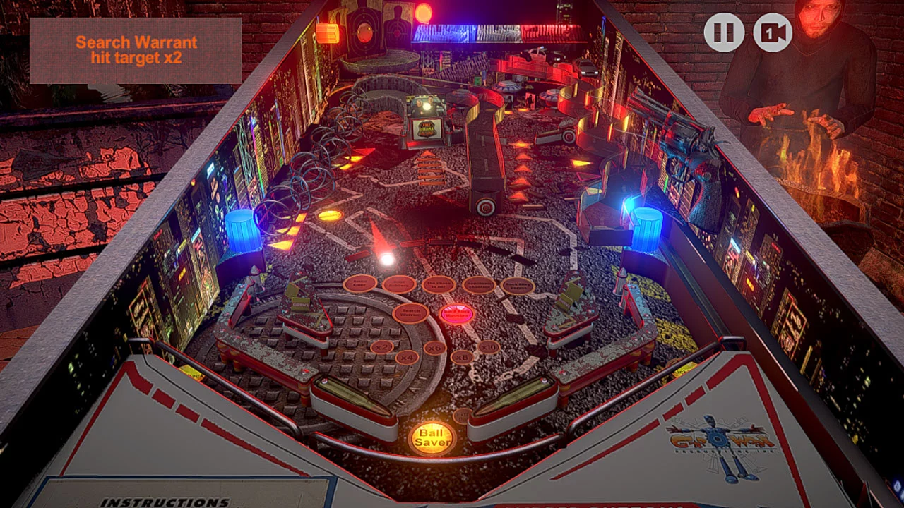 Изображение игры: Retro Pinball