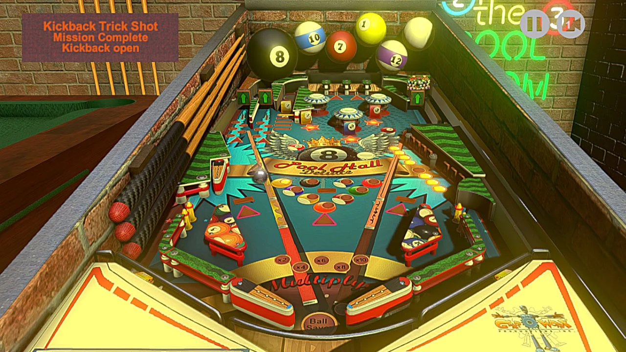 Изображение игры: Retro Pinball