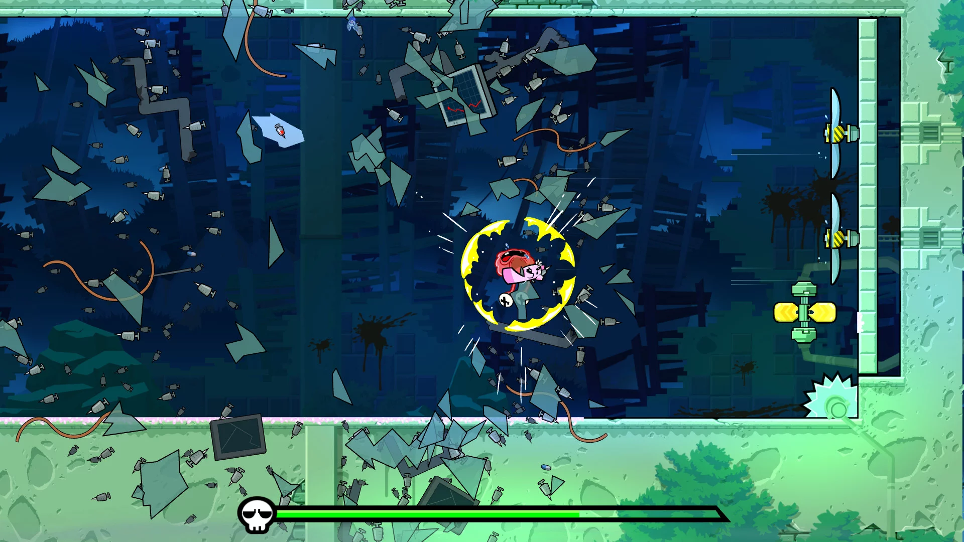 Изображение игры: Super Meat Boy Forever