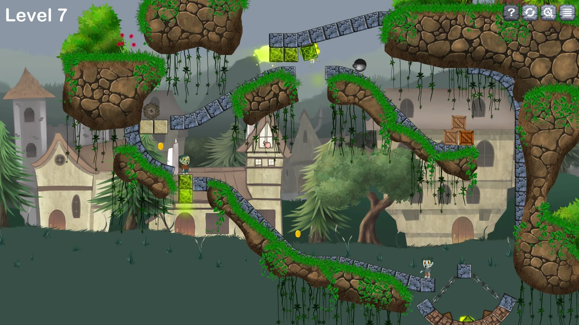 Изображение игры: Zombie Ballz