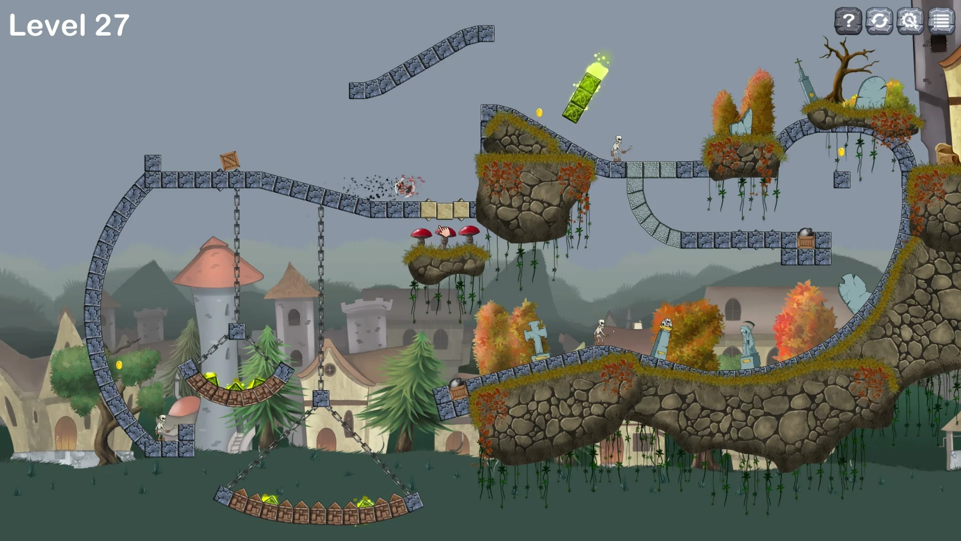 Изображение игры: Zombie Ballz