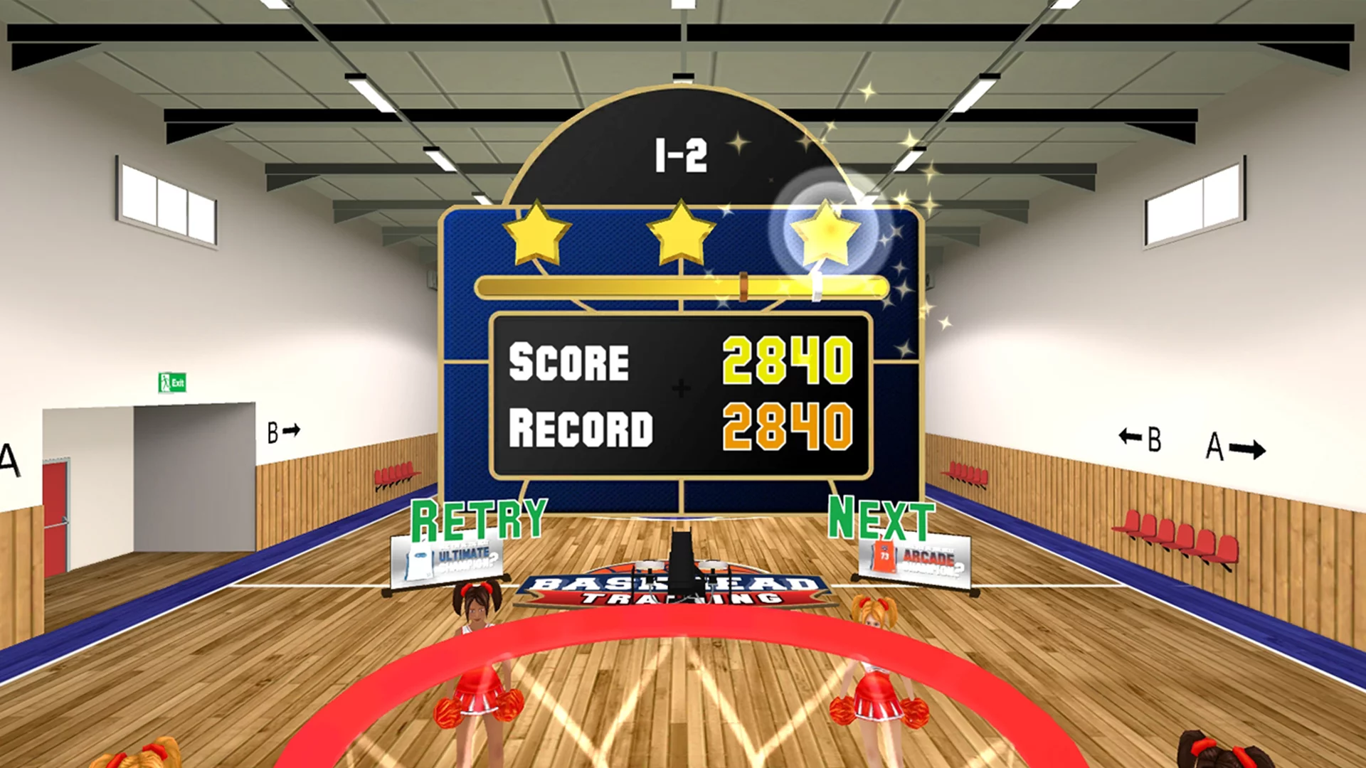 Изображение игры: Baskhead Training