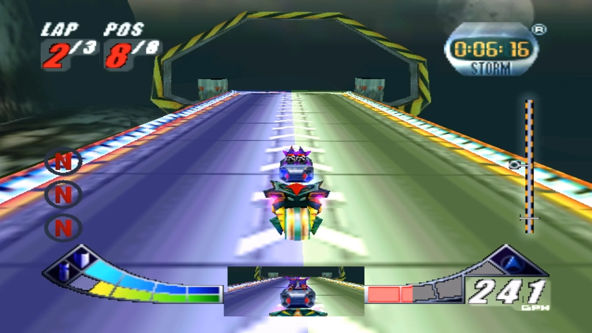Изображение игры: Extreme-G 2