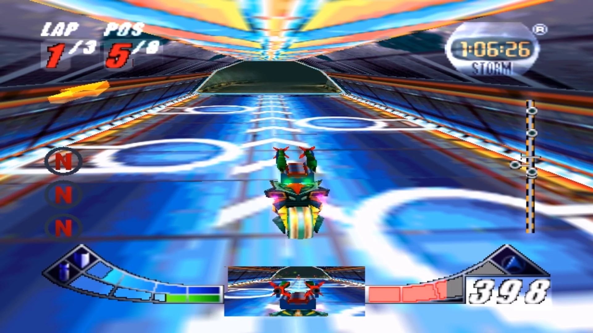 Изображение игры: Extreme-G 2