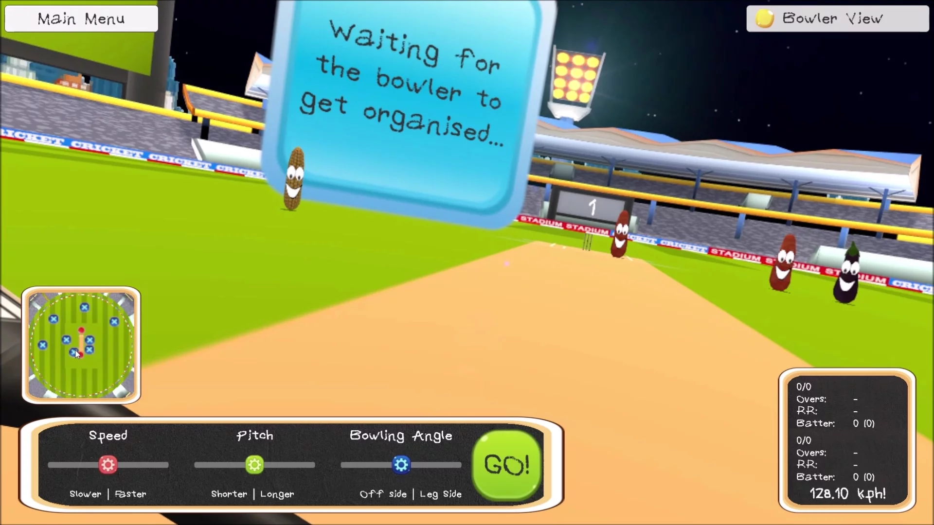 Изображение игры: Spud Cricket VR