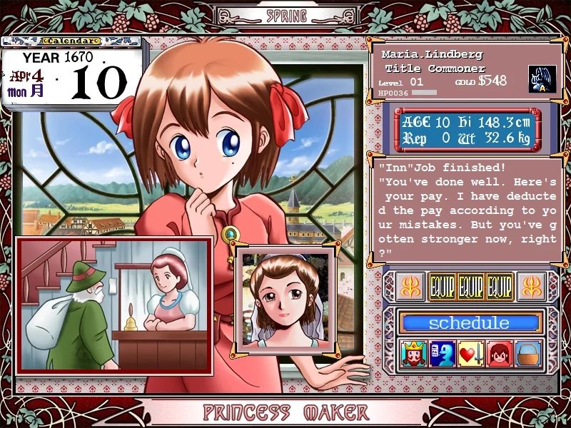 Изображение игры: Princess Maker Refine