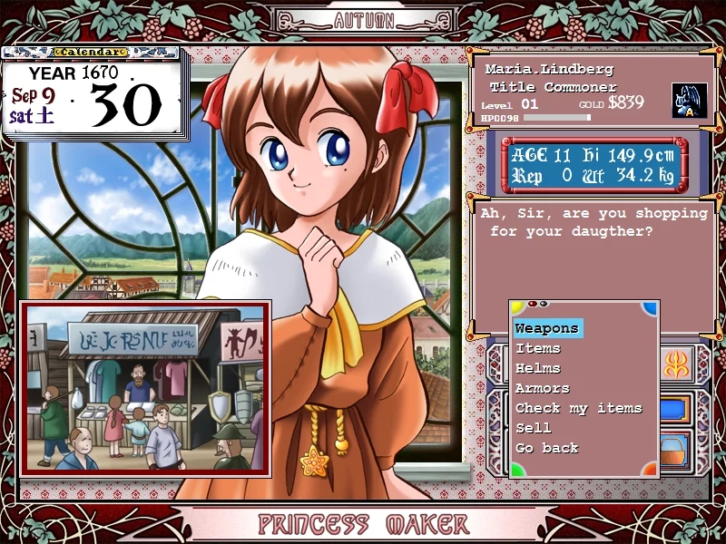 Изображение игры: Princess Maker Refine