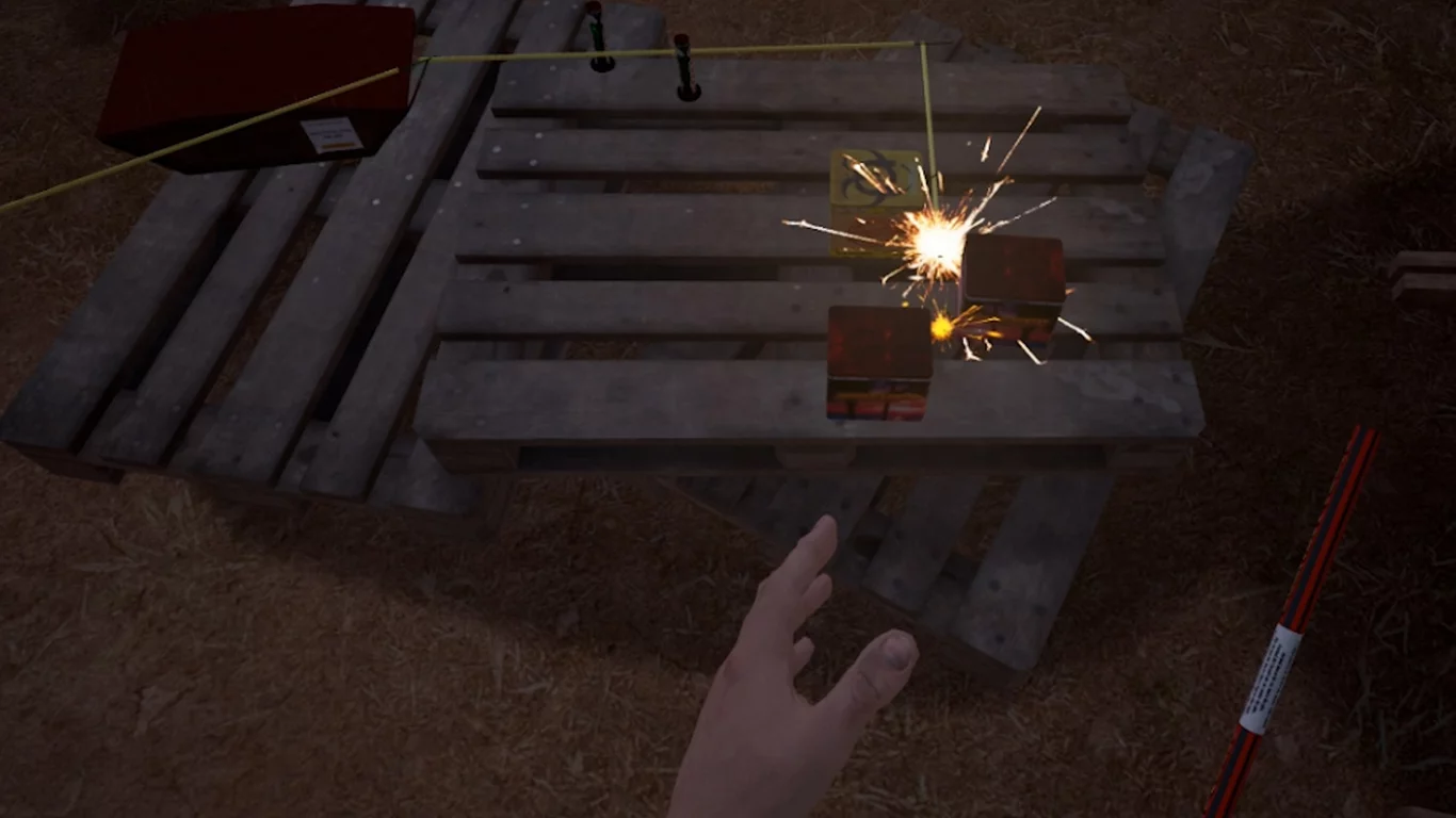 Изображение игры: Pyro VR